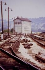 Photo 6x4 Newton Abbot East Signal Box Seen in 1985, within two years thi c1985 picture