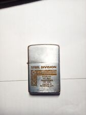 Vintage 1950s ZIPPO GLX STEEL DIVISION Patent Pending 2517191  VERY RARE picture