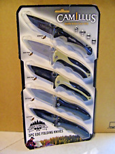 CAMILLUS 5 pack EDC Folding Knives- NEW See Description picture