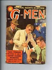 G-Men Detective Pulp Dec 1939 Vol. 17 #3 VG picture