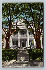 Natchez MS-Mississippi Historic 1851 Stanton Hall, Mansion Vintagec1951 Postcard picture