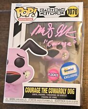 Marty Gradstein signed Courage the Cowardly Dog Cartoon Network Funko Pop #1070 picture