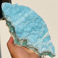 2.80lb Large Gorgeous Natural Blue Larimar Rough Crystal Mineral Specimen Reiki picture