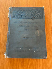 1896 Metcalf and Bright's Language Lessons Part Two  - Hardcover Antique Book picture