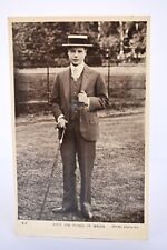 H.R.H The Prince Of Wales Postcard Vintage Photograph Collectible Old Genuine picture