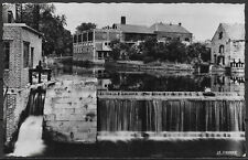 RPPC Photo France Postcard Hirson Aisne, Picardy, Mill Weir, VF Posted 1960 picture