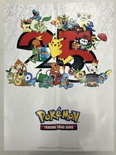 Pokemon 25th Anniversary TCG Poster (Folded) Store Promotional picture