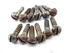 12 Original Bed Plate Screws for Edison Standard/Home Phonograph picture