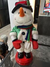 Gemmy Christams Singing Dancing 20 Inch Snowman Shake Your Groove Thing *Tested* picture