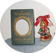 RARE FIRST ISSUE Waterford Gingerbread Girl 2001 Christmas Holiday Ornament~Box picture