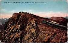 Postcard Summit Of Mt McClellan Colo 14007 Feet High Argentine Central Ry picture