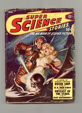 Super Science Stories Pulp Mar 1950 Vol. 6 #3 GD picture