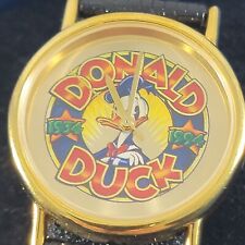 Vintage Donald Duck 1934-1994 Disney Wrist Watch in Tin Disney Credit Card Promo picture