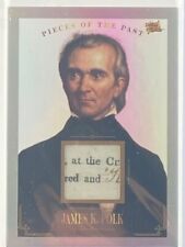 2023 PIECES OF THE PAST HISTORICAL PREMIUM EDITION JAMES K. POLK DOCUMENT RELIC picture