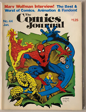 Comics Journal #44 Fantagraphics Spider-Man + Fantastic Four 6.0 FN (1979) picture