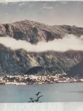 C 1960s View of Juneau Alaska Capitol Mt Roberts in Background Chrome Postcard picture