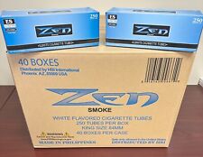 Zen Light Blue KING Cigarette Tubes 250ct box (40-Boxes Full Case ) picture