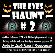 Halloween Animated EYE DVD Video Effect Creepy Scary Haunted House Scare Prop #2 picture