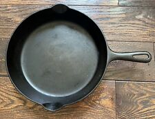 Griswold No. 9 Erie PA Cast Iron Skillet 12X11 - #710 picture