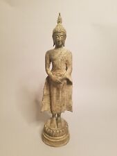 Tall Standing Metal Buddha Statue HEAVY picture