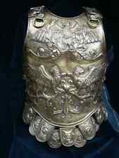 20Guage Steel Medieval Armor Roman Chiselled Cuirass Reenactment Breastplate picture