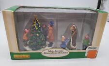 2006 Lemax Christmas Village Collection Christmas Eve Tree 63566 Family Set picture