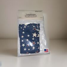 Longaberger Beverage Tote Liner Red White And Blue Patriot Stars picture