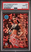 2021 Panini Fortnite Rare Outfit DoubleCross PSA 10 SP Cracked Ice picture