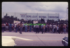 1972 Original Slide - GOP & Democratic National Convention at Miami Beach Center picture