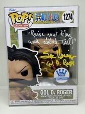 Gol D Roger Gold  One Piece  Signed Funko Pop picture