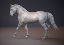 breyer model horse Walking Stallion Warm blood resin ready to paint trad size picture
