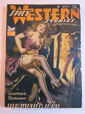 Spicy Western Stories Pulp v. 8 #3, Oct. 1942 VG/FN picture