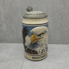 Anheuser-Busch Endangered Species Bald Eagle Budweiser Beer Stein 1989 Pre-owned picture