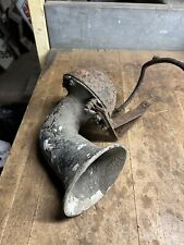 Antique Old Original Klaxon Electric Trumpet Automobile Horn W Bracket Works picture