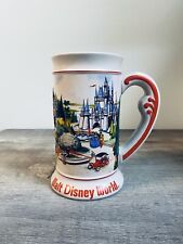 Vintage Walt Disney World 6.5” Tankard Mug Beer Stein Main Street Fathers Day picture