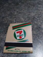 Vintage Matchbook; 7-Eleven Conveinence Stores, Green/Tan (H249) picture