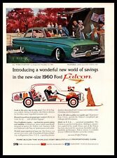 1960 Ford Motor Company Falcon Tudor Sedan Six Cylinder Engine Vintage Print Ad picture