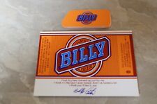 50 Fall City Brewing Billy Beer Labels Louisville, Kentucky w/Necks picture