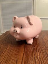 PIG WORLD 11'' Large Piggy Bank for Adults Must Break to Open,Ceramic Coin Bank picture