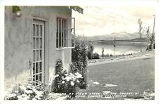 Postcard RPPC 1930s California Mono County Tioga Lodge scene CA24-1571 picture