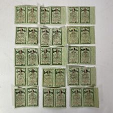 VTG Tube Rose Snuff Coupon Lot Of 30 B&W Tobacco Products picture