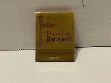 Vintage Disneyland Tobacco Shop Matchbook  ©1984 Walt Disney picture