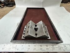 MACHINIST DsK LATHE MILL Tool Maker Precision Ground V Block Fixture picture