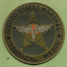 US MARSHAL TACTICAL MEDIC PATCH picture