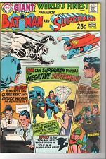 1968 DC Vintage Comic Book Batman World's Finest #188 VG Condition picture