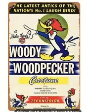 woody woodpecker New 12/8 Metal Sign Distressed  picture