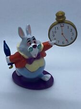 Disney Alice in Wonderland White Rabbit Clock 3.5