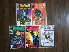 Punisher War Journal Comic lot of 5: Issues 8 9 29 30 31 1988 1st Series NM/MT picture