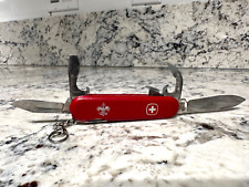 WENGER Delemont Boy Scouts Canyon 85MM Swiss Army Knife Switzerland Stainless picture