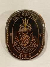 Vintage USS Supply AOE 6 Lapel Pin with McDonald’s  Logo picture
